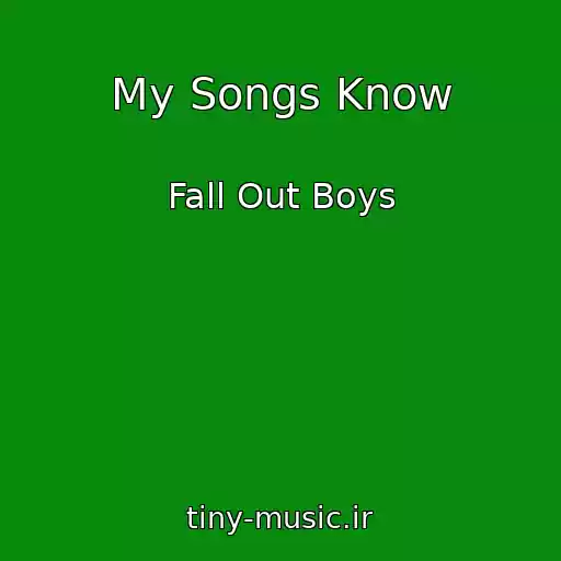 کاور آهنگ My Songs Know از Fall Out Boys