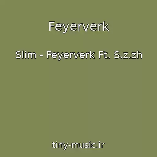 کاور آهنگ Feyerverk از Slim - Feyerverk Ft. S.z.zh
