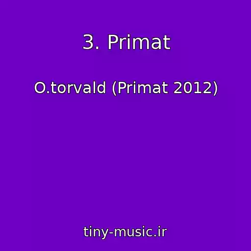کاور آهنگ 3. Primat از O.torvald (Primat 2012)
