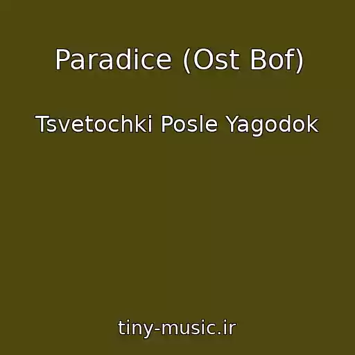 کاور آهنگ Paradice (Ost Bof) از Tsvetochki Posle Yagodok