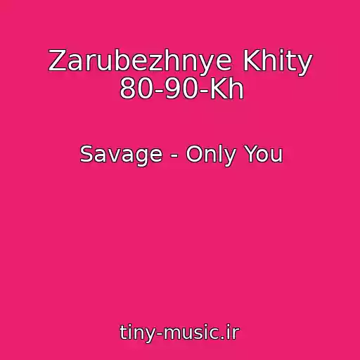 کاور آهنگ Zarubezhnye Khity 80-90-Kh از Savage - Only You