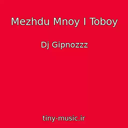 کاور آهنگ Mezhdu Mnoy I Toboy از Dj Gipnozzz