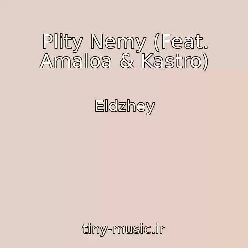 کاور آهنگ Plity Nemy (Feat. Amaloa & Kastro) از Eldzhey