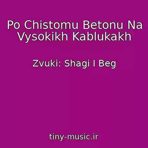کاور آهنگ Po Chistomu Betonu Na Vysokikh Kablukakh از Zvuki: Shagi I Beg