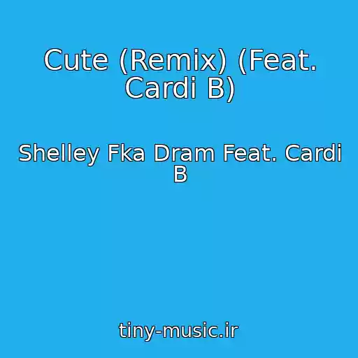 کاور آهنگ Cute (Remix) (Feat. Cardi B) از Shelley Fka Dram Feat. Cardi B