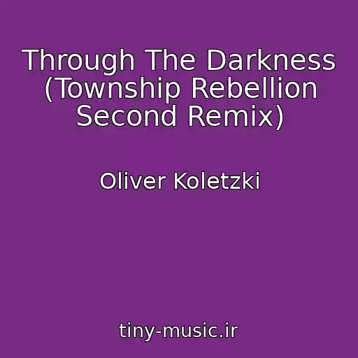 کاور آهنگ Through The Darkness (Township Rebellion Second Remix) از Oliver Koletzki