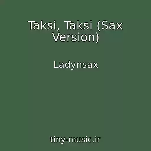 کاور آهنگ Taksi, Taksi (Sax Version) از Ladynsax