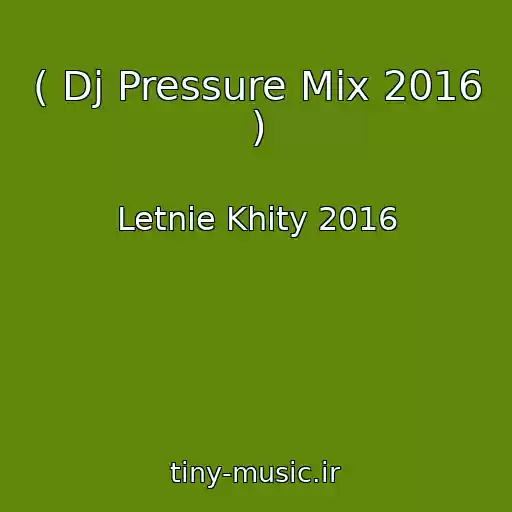 کاور آهنگ ( Dj Pressure Mix 2016 ) از Letnie Khity 2016
