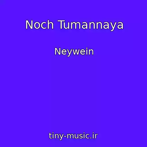 کاور آهنگ Noch Tumannaya از Neywein
