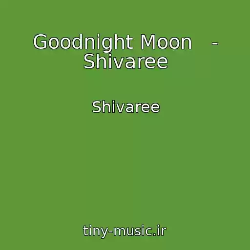 کاور آهنگ Goodnight Moon   - Shivaree از Shivaree