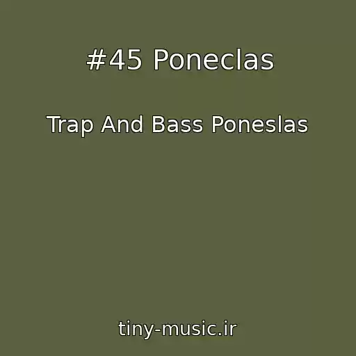 کاور آهنگ #45 Poneclas از Trap And Bass Poneslas