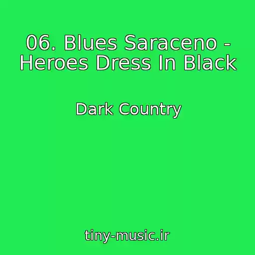 کاور آهنگ 06. Blues Saraceno - Heroes Dress In Black از Dark Country
