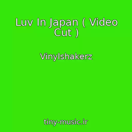 کاور آهنگ Luv In Japan ( Video Cut ) از Vinylshakerz
