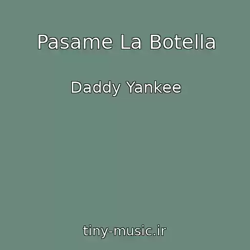 کاور آهنگ Pasame La Botella از Daddy Yankee