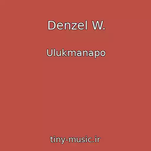 کاور آهنگ Denzel W. از Ulukmanapo