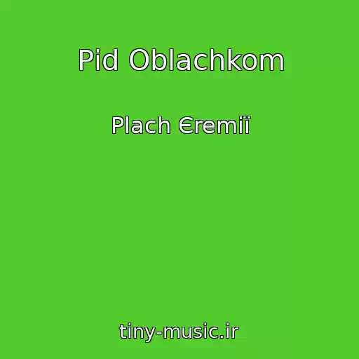کاور آهنگ Pіd Oblachkom از Plach Єremії