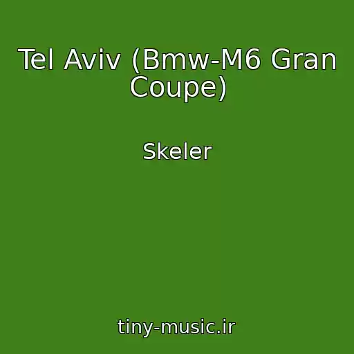 کاور آهنگ Tel Aviv (Bmw-M6 Gran Coupe) از Skeler