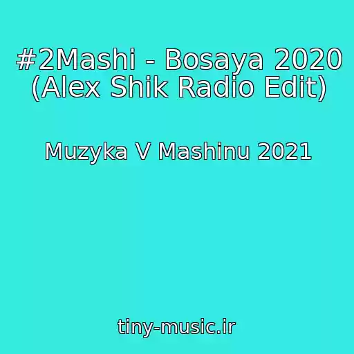 کاور آهنگ #2Mashi - Bosaya 2020 (Alex Shik Radio Edit) از Muzyka V Mashinu 2021