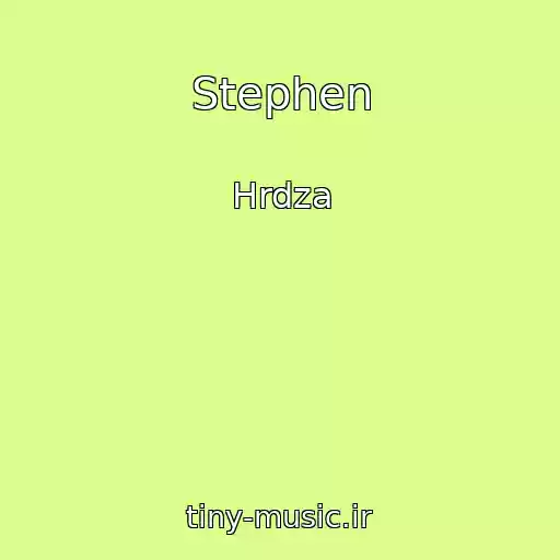 کاور آهنگ Stephen از Hrdza