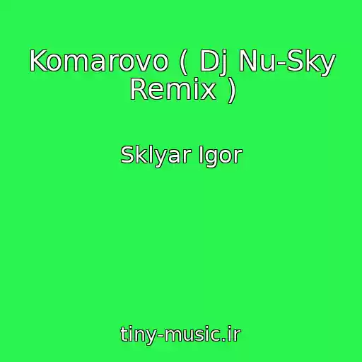 کاور آهنگ Komarovo ( Dj Nu-Sky Remix ) از Sklyar Igor
