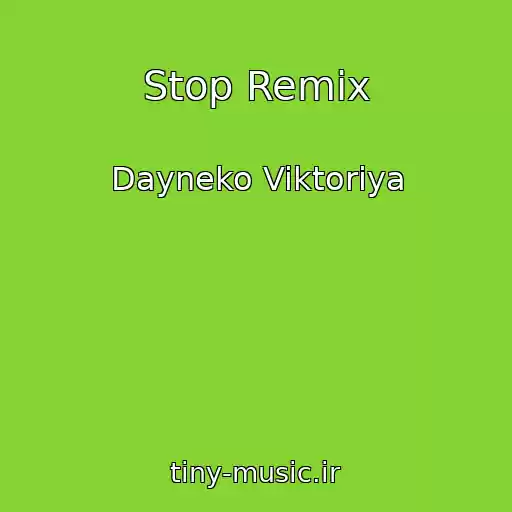 کاور آهنگ Stop Remix از Dayneko Viktoriya