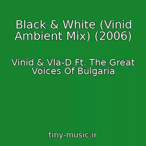 کاور آهنگ Black & White (Vinid Ambient Mix) (2006) از Vinid & Vla-D Ft. The Great Voices Of Bulgaria