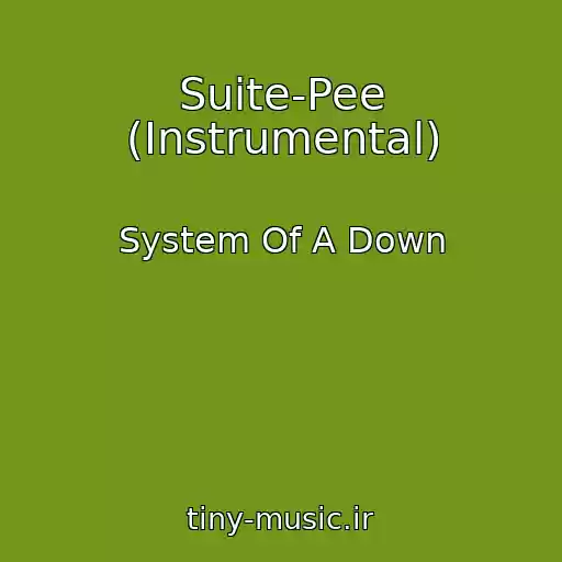 کاور آهنگ Suite-Pee (Instrumental) از System Of A Down
