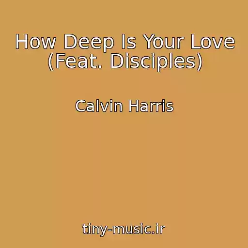 کاور آهنگ How Deep Is Your Love (Feat. Disciples) از Calvin Harris