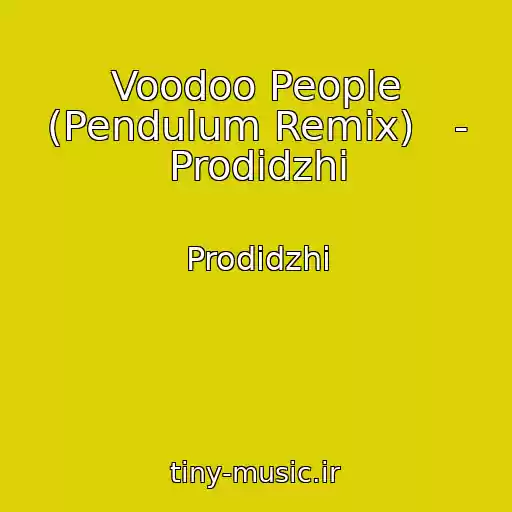 کاور آهنگ Voodoo People (Pendulum Remix)   - Prodidzhi از Prodidzhi