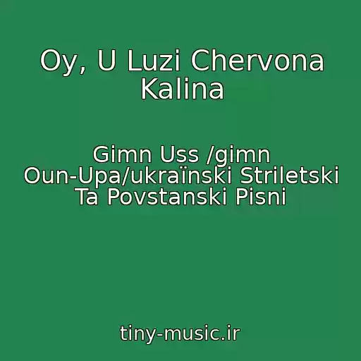 کاور آهنگ Oy, U Luzі Chervona Kalina از Gіmn Uss /gimn Oun-Upa/ukraїnskі Strіletskі Ta Povstanskі Pіsnі