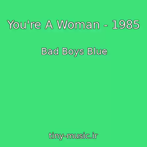 کاور آهنگ You're A Woman - 1985 از Bad Boys Blue