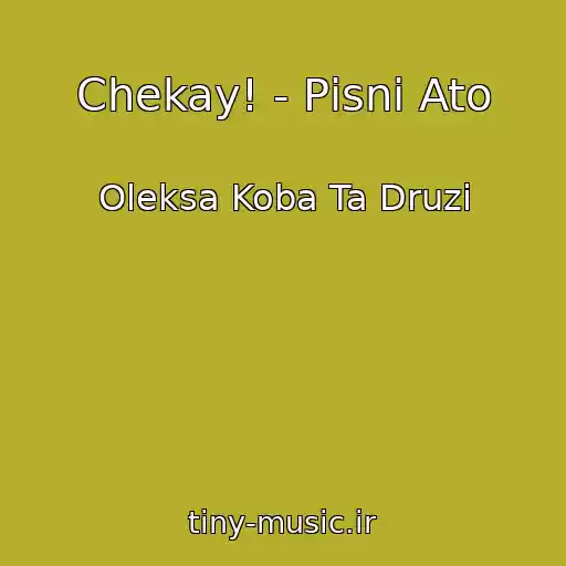 کاور آهنگ Chekay! - Pіsnі Ato از Oleksa Koba Ta Druzі