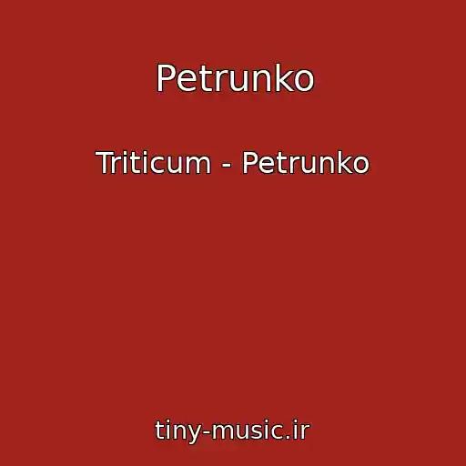 کاور آهنگ Petrunko از Triticum - Petrunko