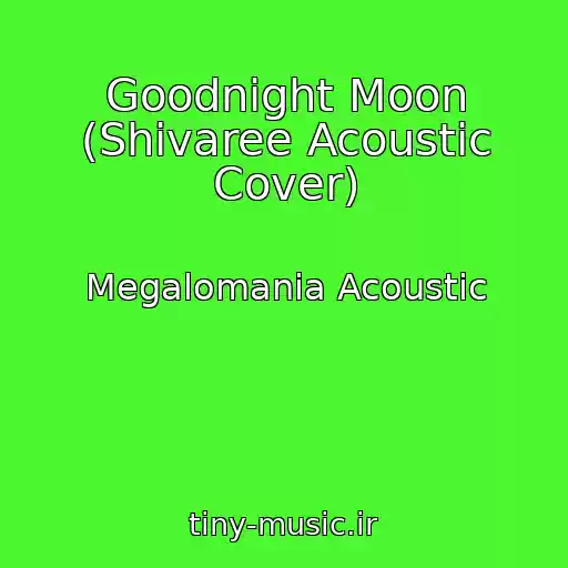کاور آهنگ Goodnight Moon (Shivaree Acoustic Cover) از Megalomania Acoustic