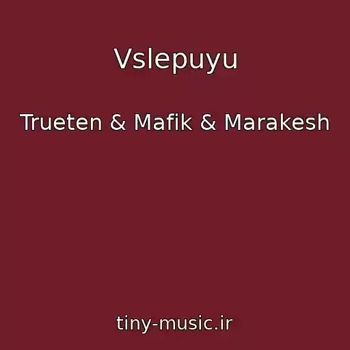 کاور آهنگ Vslepuyu از Trueten & Mafik & Marakesh