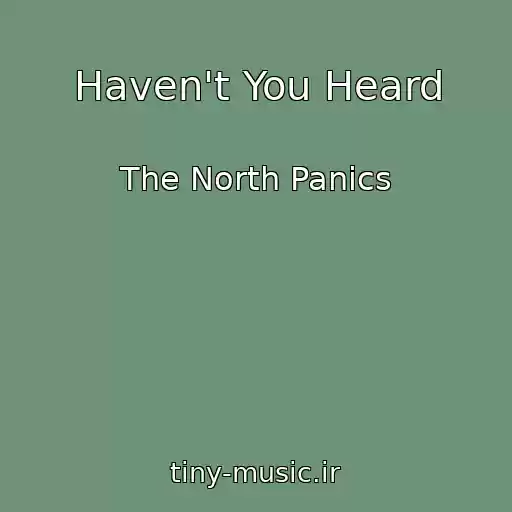 کاور آهنگ Haven't You Heard از The North Panics