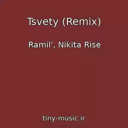 کاور آهنگ Tsvety (Remix) از Ramil', Nikita Rise