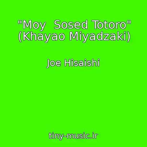 کاور آهنگ "Moy  Sosed Totoro" (Khayao Miyadzaki) از Joe Hisaishi