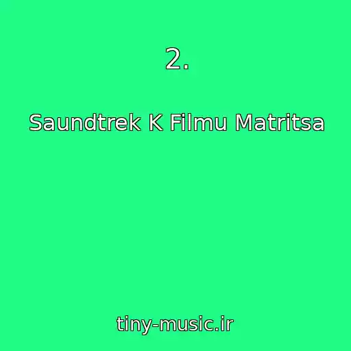 کاور آهنگ 2. از Saundtrek K Filmu Matritsa