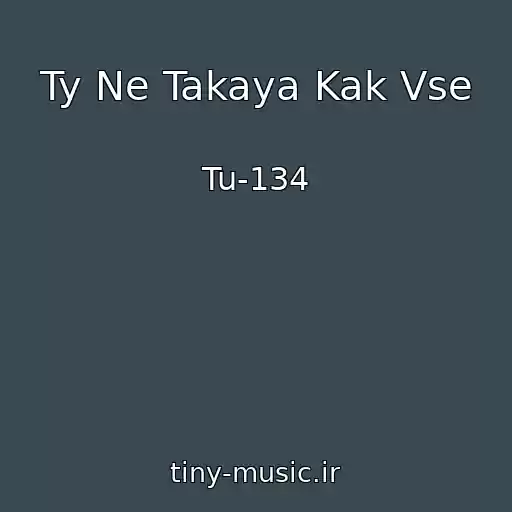 کاور آهنگ Ty Ne Takaya Kak Vse از Tu-134
