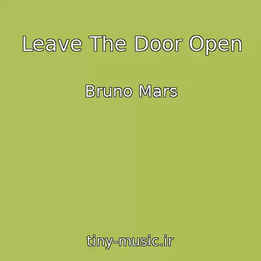 کاور آهنگ Leave The Door Open از Bruno Mars