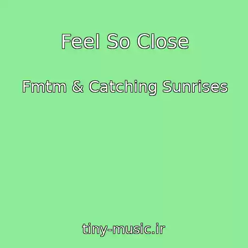 کاور آهنگ Feel So Close از Fmtm & Catching Sunrises