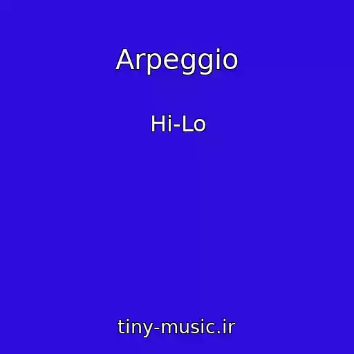 کاور آهنگ Arpeggio از Hi-Lo