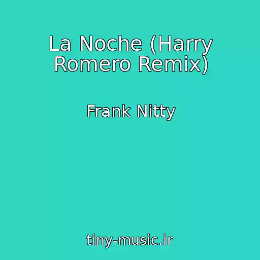 کاور آهنگ La Noche (Harry Romero Remix) از Frank Nitty