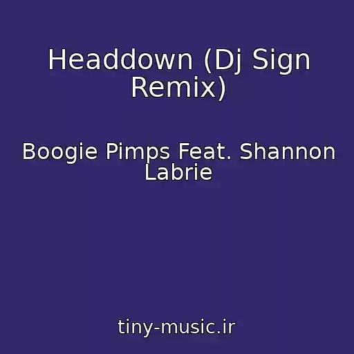کاور آهنگ Headdown (Dj Sign Remix) از Boogie Pimps Feat. Shannon Labrie