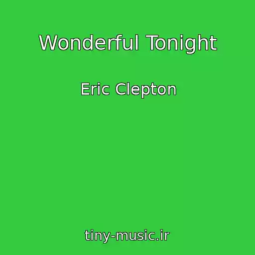 کاور آهنگ Wonderful Tonight از Eric Clepton