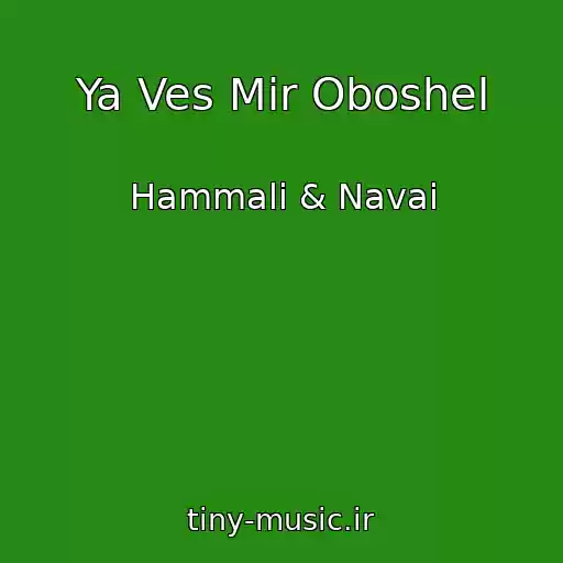کاور آهنگ Ya Ves Mir Oboshel از Hammali & Navai