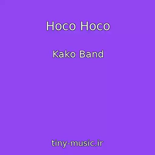 کاور آهنگ Hoco Hoco از Kako Band