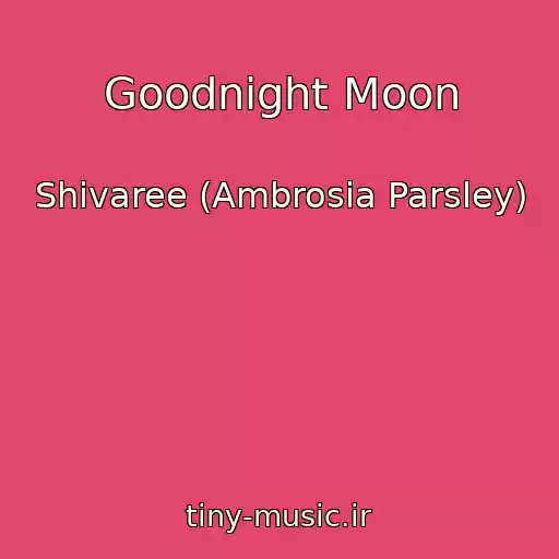 کاور آهنگ Goodnight Moon از Shivaree (Ambrosia Parsley)