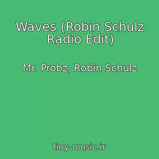 کاور آهنگ Waves (Robin Schulz Radio Edit) از Mr. Probz, Robin Schulz